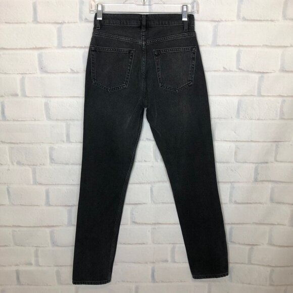 Reformation Julia Cigarette High Rise Jeans Size 25 Monterey Wash - Picture 3 of 7